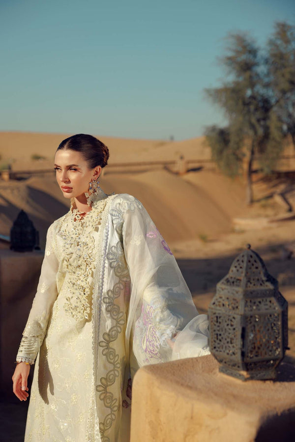 Noor by Saadia Asad | Eid Laserkari Lawn 24 | D2 -  Noor by Saadia Asad Luxury - Original Designer Dress - House of Maryam
