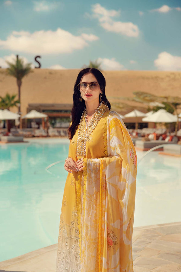 Noor by Saadia Asad | Eid Laserkari Lawn 24 | D9 -  Noor by Saadia Asad Luxury - Original Designer Dress - House of Maryam