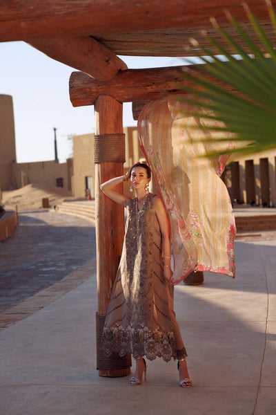 Noor by Saadia Asad | Eid Laserkari Lawn 24 | D8 -  Noor by Saadia Asad Luxury - Original Designer Dress - House of Maryam