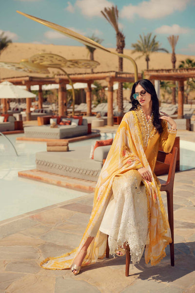 Noor by Saadia Asad | Eid Laserkari Lawn 24 | D9 -  Noor by Saadia Asad Luxury - Original Designer Dress - House of Maryam