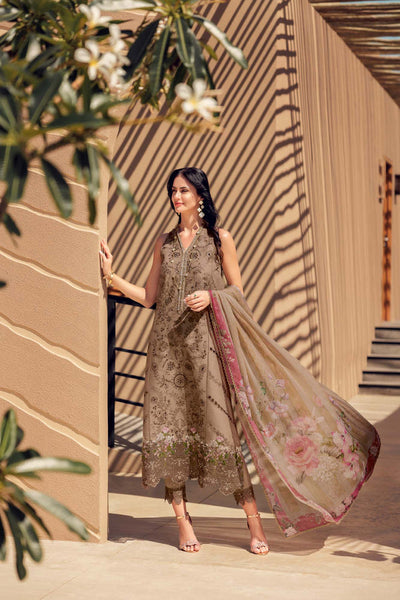 Noor by Saadia Asad | Eid Laserkari Lawn 24 | D8 -  Noor by Saadia Asad Luxury - Original Designer Dress - House of Maryam