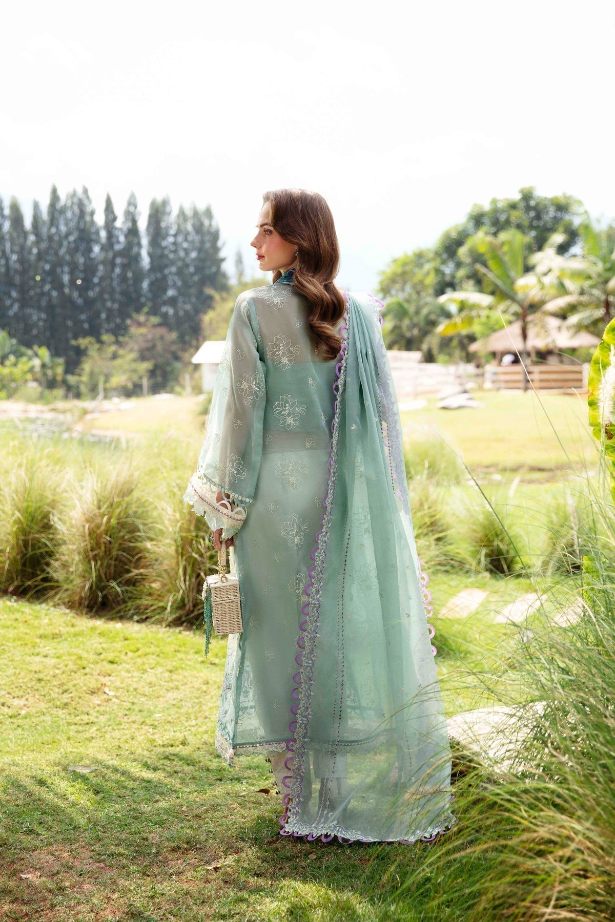 Sable Vogue | Luxury Lawn 24 | Afroz -  Sable Vogue Luxury - Original Designer Dress - House of Maryam