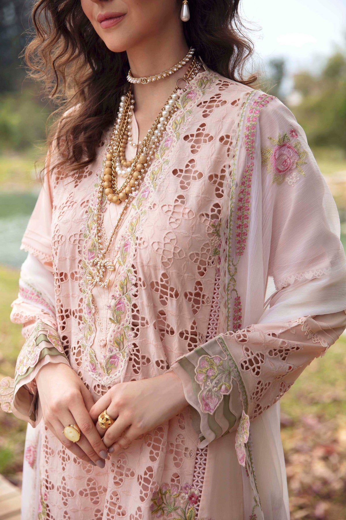 Sable Vogue | Luxury Lawn 24 | Asmara -  Sable Vogue Luxury - Original Designer Dress - House of Maryam