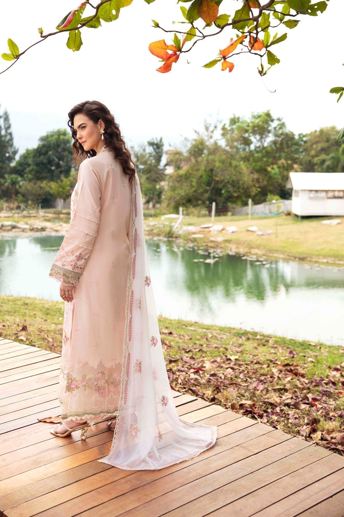 Sable Vogue | Luxury Lawn 24 | Asmara -  Sable Vogue Luxury - Original Designer Dress - House of Maryam