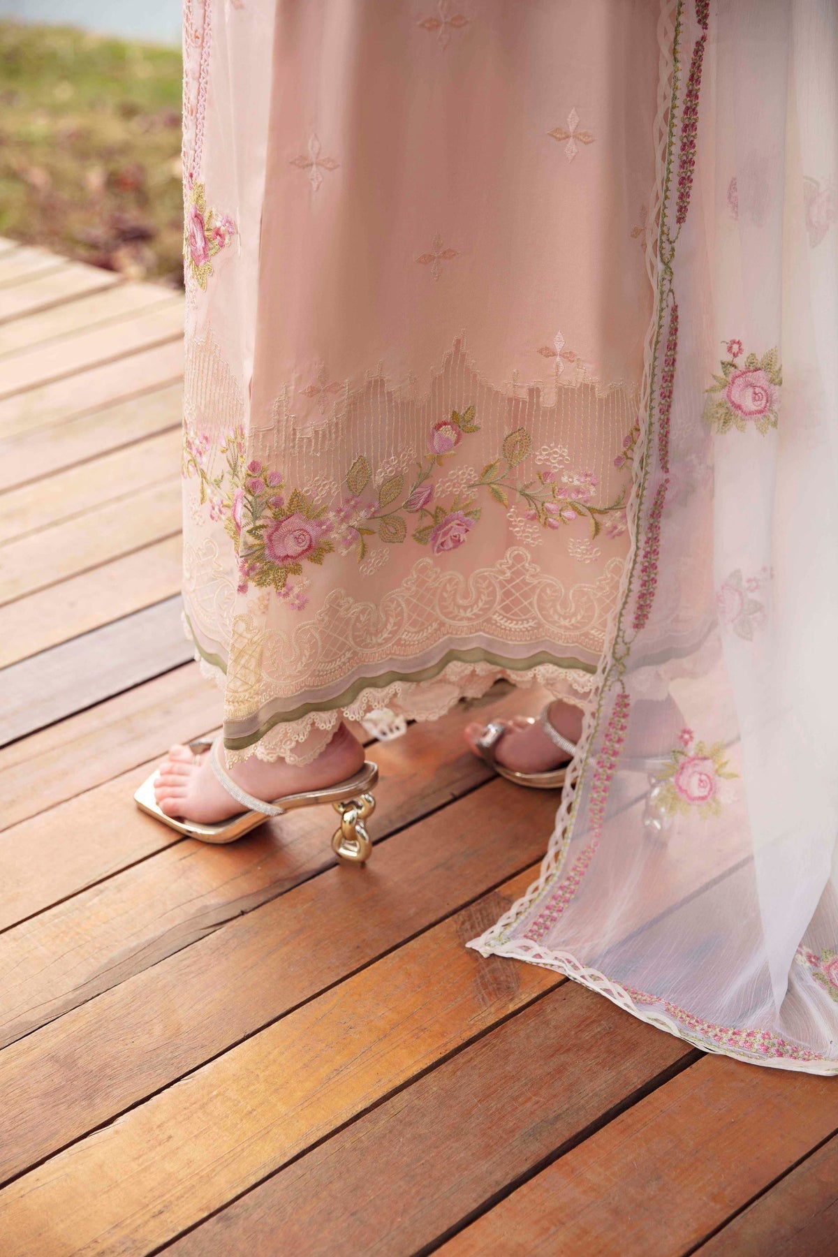 Sable Vogue | Luxury Lawn 24 | Asmara -  Sable Vogue Luxury - Original Designer Dress - House of Maryam