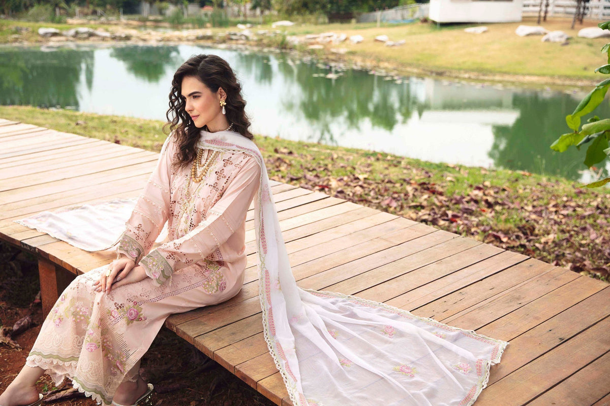 Sable Vogue | Luxury Lawn 24 | Asmara -  Sable Vogue Luxury - Original Designer Dress - House of Maryam