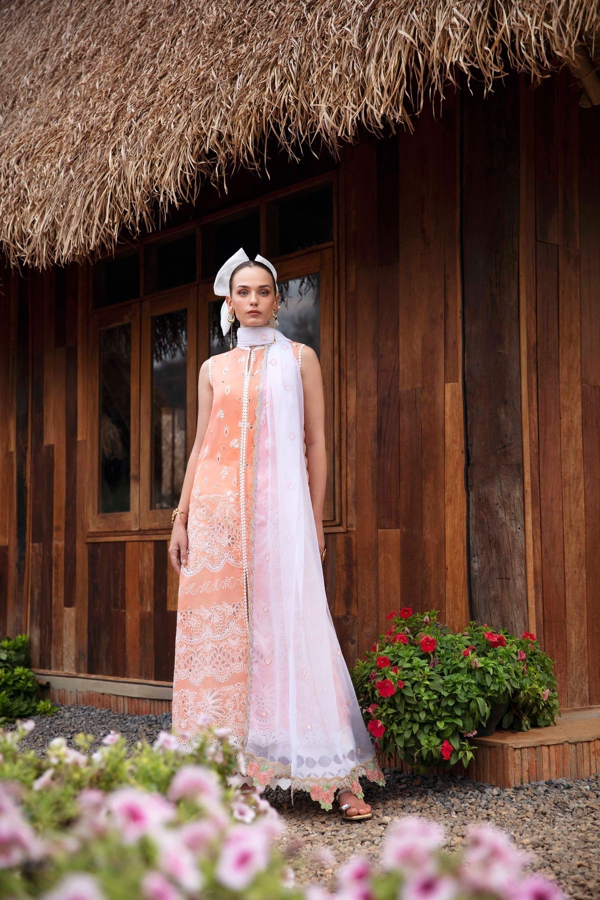Sable Vogue | Luxury Lawn 24 | Linnea -  Sable Vogue Luxury - Original Designer Dress - House of Maryam