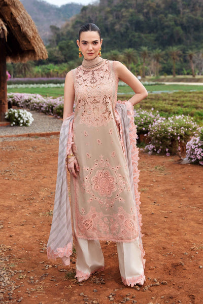 Sable Vogue | Luxury Lawn 24 | Clara -  Sable Vogue Luxury - Original Designer Dress - House of Maryam