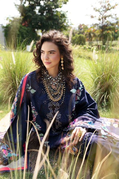Sable Vogue | Luxury Lawn 24 | Blossom -  Sable Vogue Luxury - Original Designer Dress - House of Maryam
