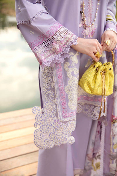 Sable Vogue | Luxury Lawn 24 | Aster -  Sable Vogue Luxury - Original Designer Dress - House of Maryam