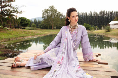 Sable Vogue | Luxury Lawn 24 | Aster -  Sable Vogue Luxury - Original Designer Dress - House of Maryam