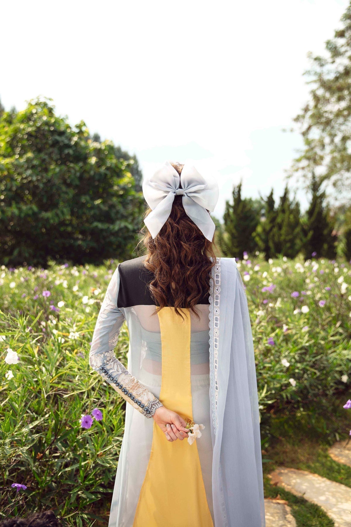 Sable Vogue | Luxury Lawn 24 | Leena -  Sable Vogue Luxury - Original Designer Dress - House of Maryam