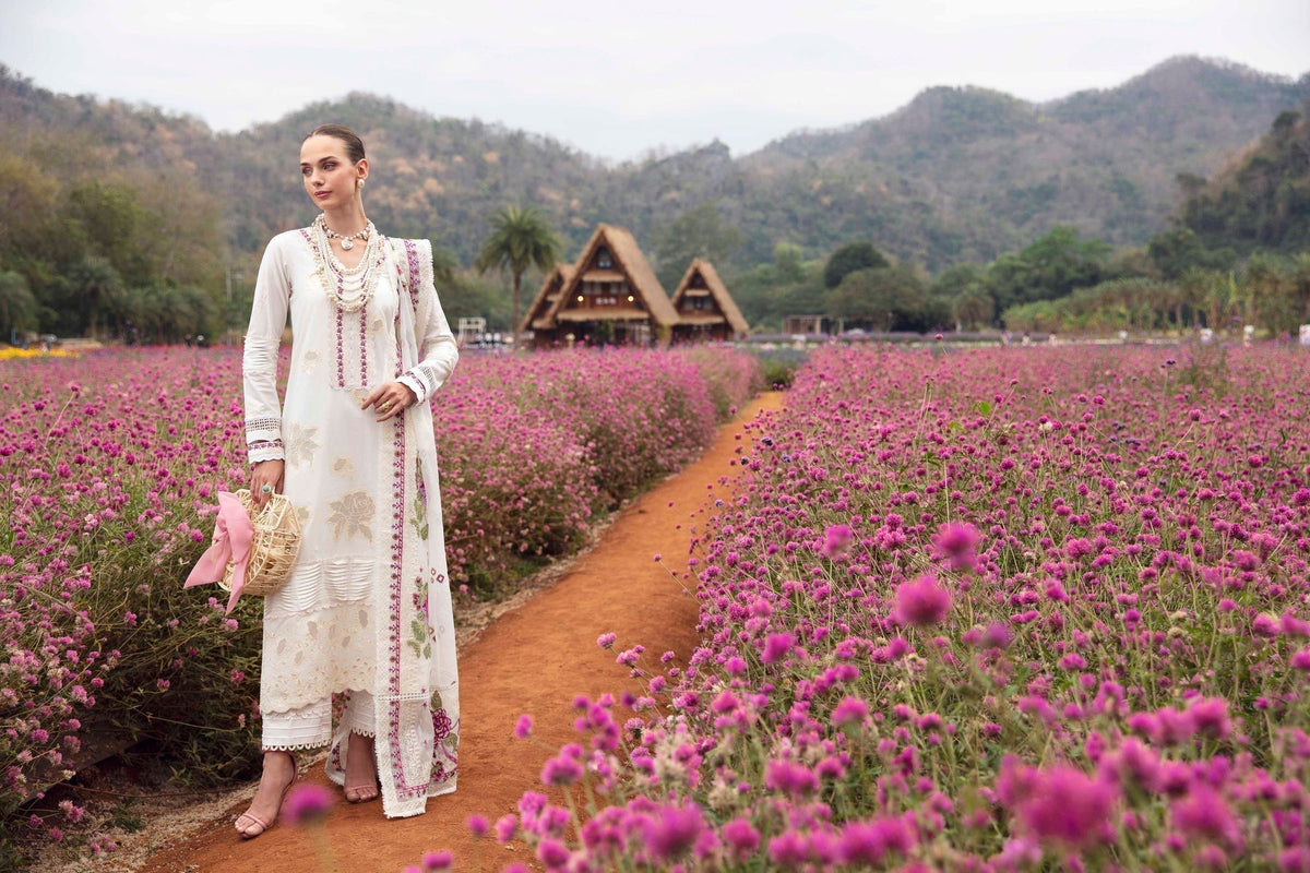 Sable Vogue | Luxury Lawn 24 | Lyra -  Sable Vogue Luxury - Original Designer Dress - House of Maryam