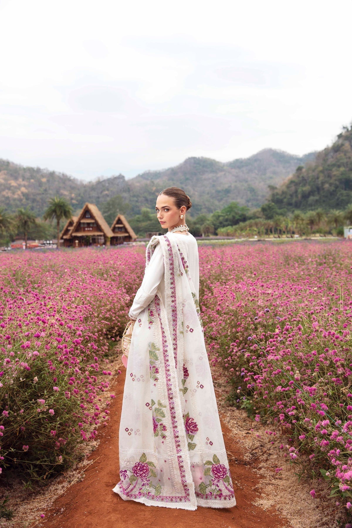 Sable Vogue | Luxury Lawn 24 | Lyra -  Sable Vogue Luxury - Original Designer Dress - House of Maryam
