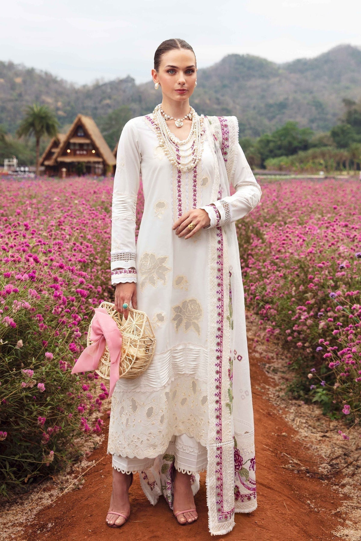 Sable Vogue | Luxury Lawn 24 | Lyra -  Sable Vogue Luxury - Original Designer Dress - House of Maryam