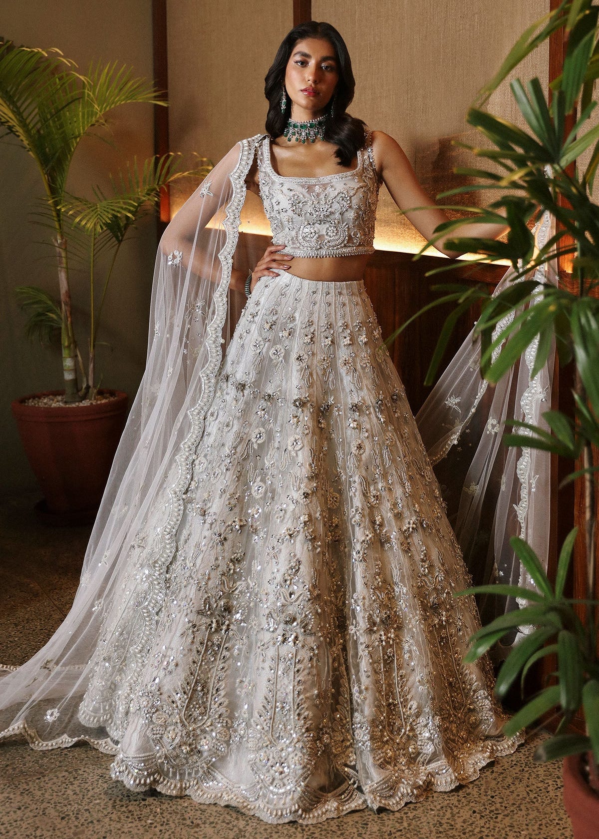 Sadaf Fawad Khan | Late Checkout at the Fred | Pearl River -  Sadaf Fawad Khan Ladies Clothes - Original Designer Dress - House of Maryam
