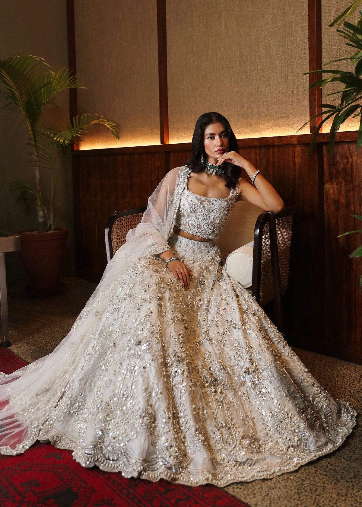 Sadaf Fawad Khan | Late Checkout at the Fred | Pearl River -  Sadaf Fawad Khan Ladies Clothes - Original Designer Dress - House of Maryam