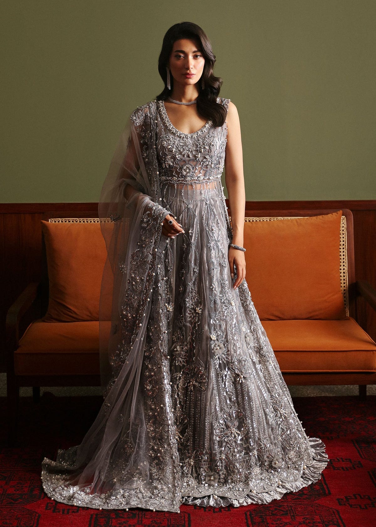 Sadaf Fawad Khan | Late Checkout at the Fred | Leis -  Sadaf Fawad Khan Ladies Clothes - Original Designer Dress - House of Maryam