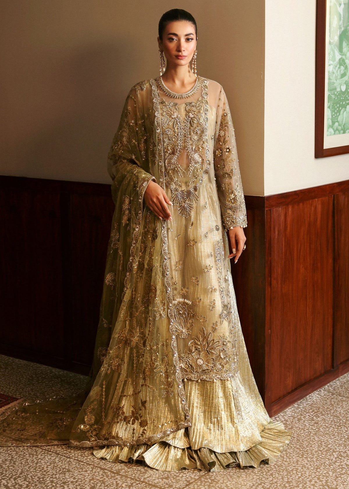 Sadaf Fawad Khan | Late Checkout at the Fred | Olea -  Sadaf Fawad Khan Ladies Clothes - Original Designer Dress - House of Maryam