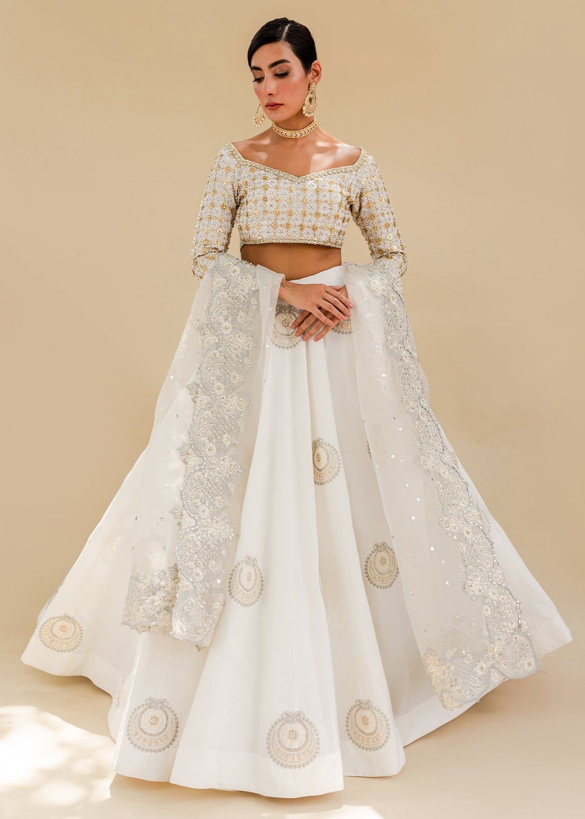 Sadaf Fawad Khan | Zinnia Festive Formals | Aynur -  Sadaf Fawad Khan Formal - Original Designer Dress - House of Maryam