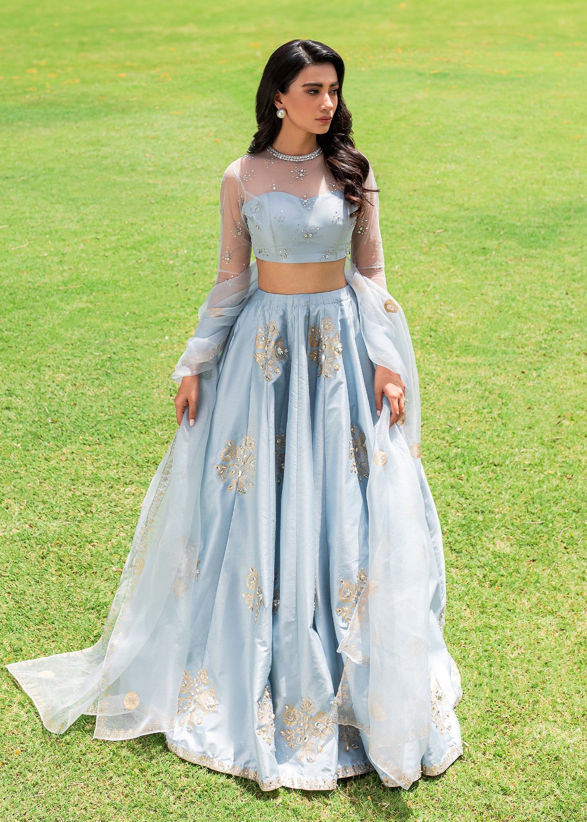 Sadaf Fawad Khan | Zinnia Festive Formals | Ahlah -  Sadaf Fawad Khan Formal - Original Designer Dress - House of Maryam