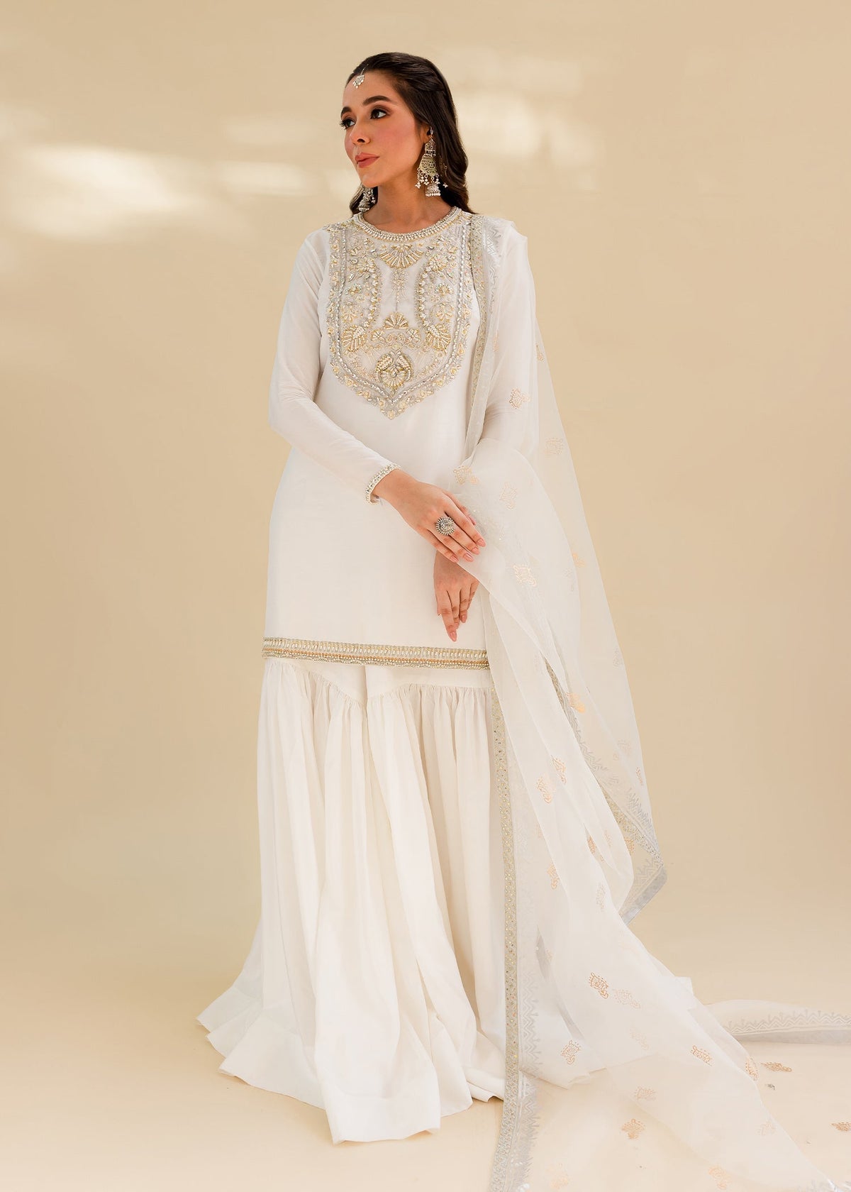 Sadaf Fawad Khan | Zinnia Festive Formals | Zarin -  Sadaf Fawad Khan Formal - Original Designer Dress - House of Maryam