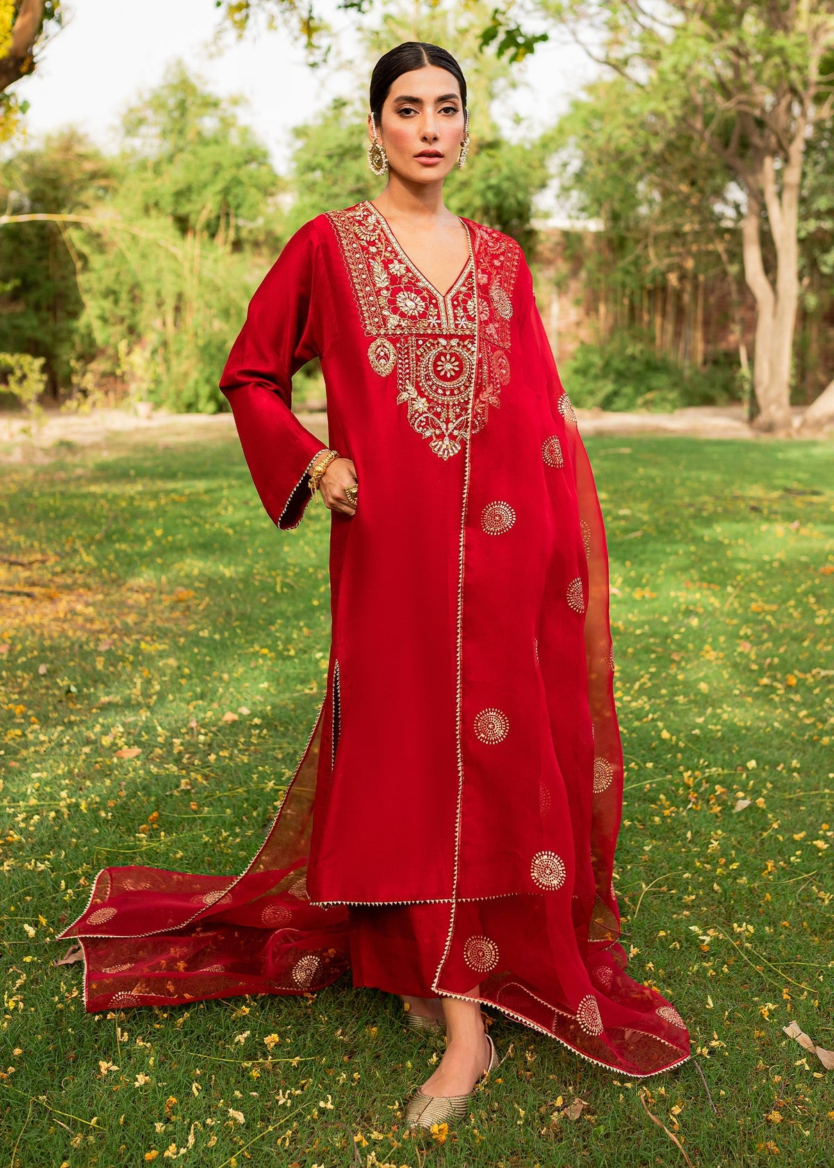 Sadaf Fawad Khan | Zinnia Festive Formals | Aalia -  Sadaf Fawad Khan Formal - Original Designer Dress - House of Maryam