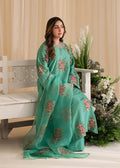 Sadaf Fawad Khan | Lyla Festive Pret | Dorothy Turquoise by Designer Sadaf Fawad Khan - House of Maryam - Pakistani Designer Ethnic Wear in {{ shop.shopifyCountryName }}