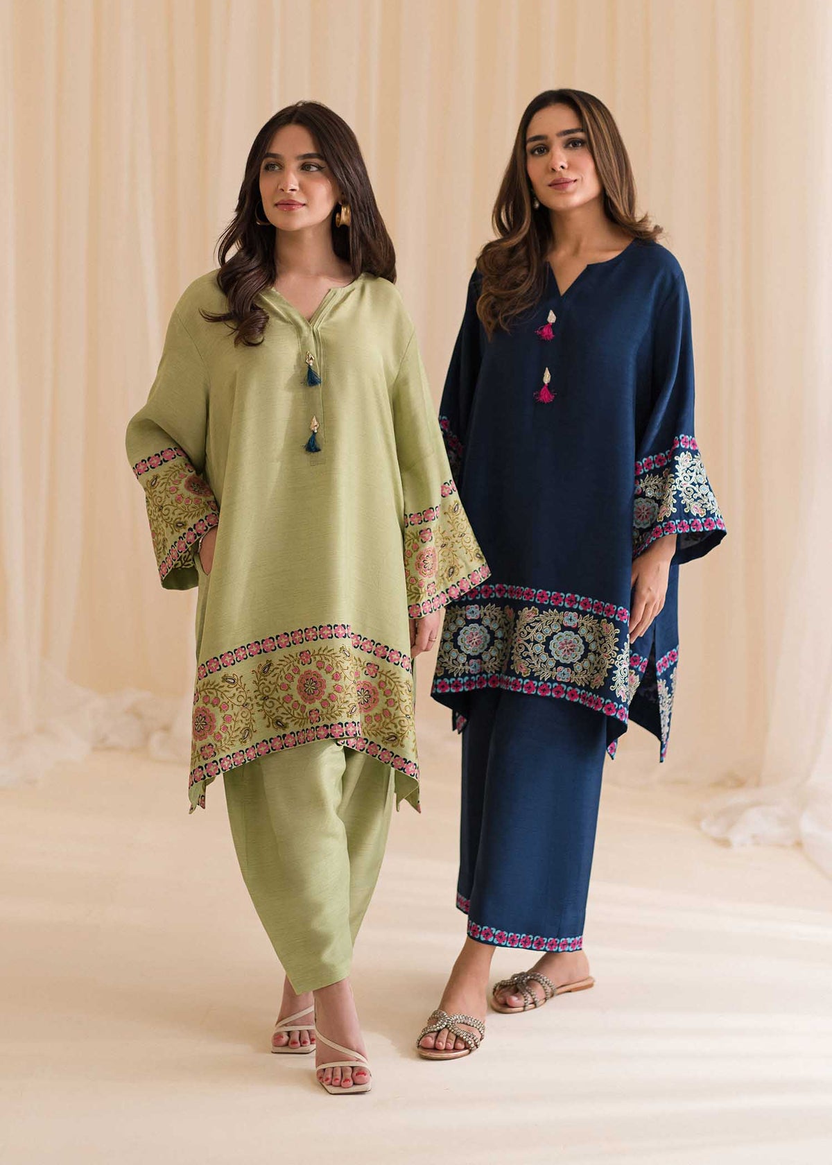 Sadaf Fawad Khan | Lyla Festive Pret | Moonlight -  Sadaf Fawad Khan Formal - Original Designer Dress - House of Maryam