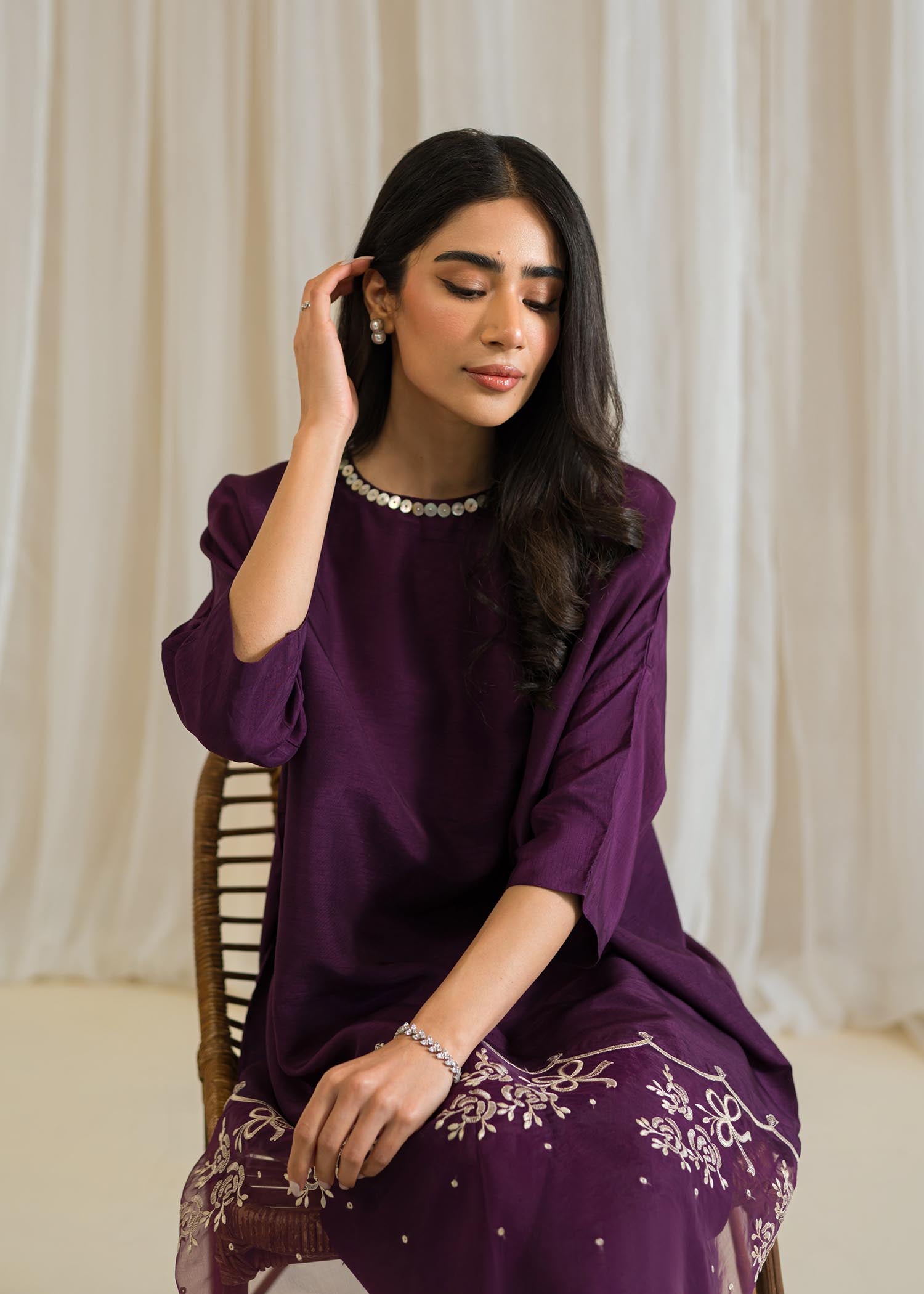 Sadaf Fawad Khan | Eid Pret 24 | Wisteria by Designer Sadaf Fawad Khan - House of Maryam - Pakistani Designer Ethnic Wear in {{ shop.shopifyCountryName }}