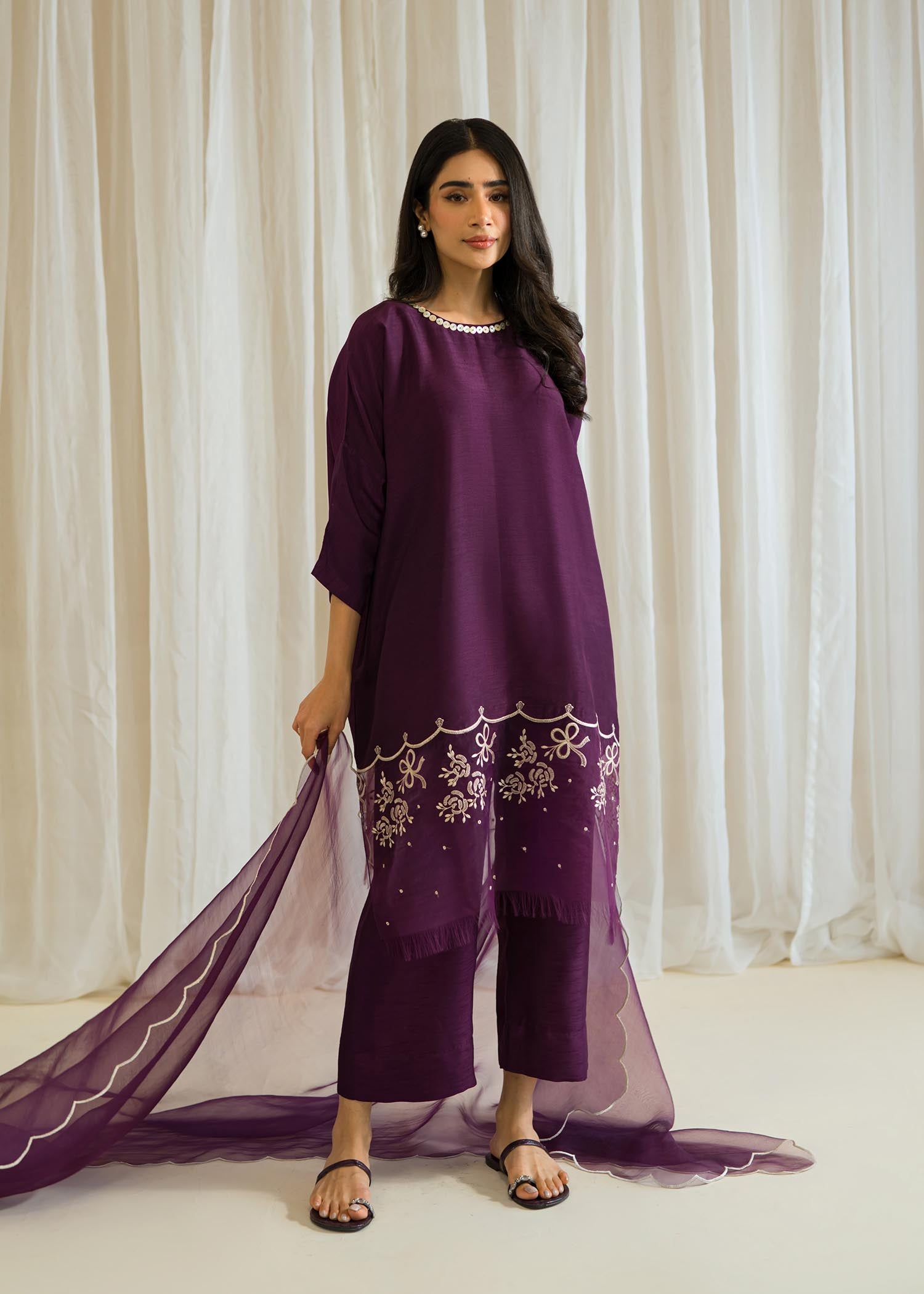 Sadaf Fawad Khan | Eid Pret 24 | Wisteria by Designer Sadaf Fawad Khan - House of Maryam - Pakistani Designer Ethnic Wear in {{ shop.shopifyCountryName }}