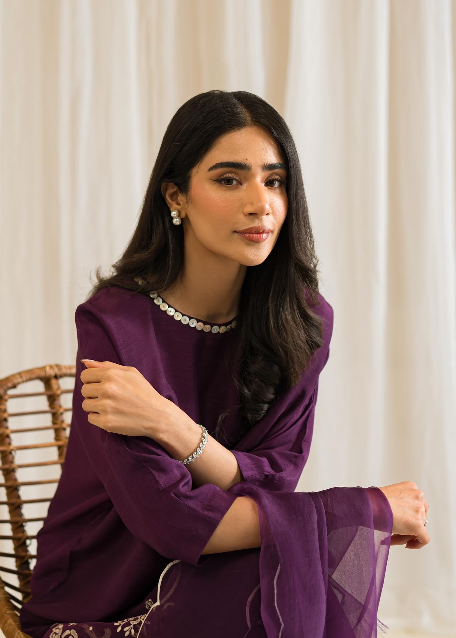 Sadaf Fawad Khan | Eid Pret 24 | Wisteria by Designer Sadaf Fawad Khan - House of Maryam - Pakistani Designer Ethnic Wear in {{ shop.shopifyCountryName }}