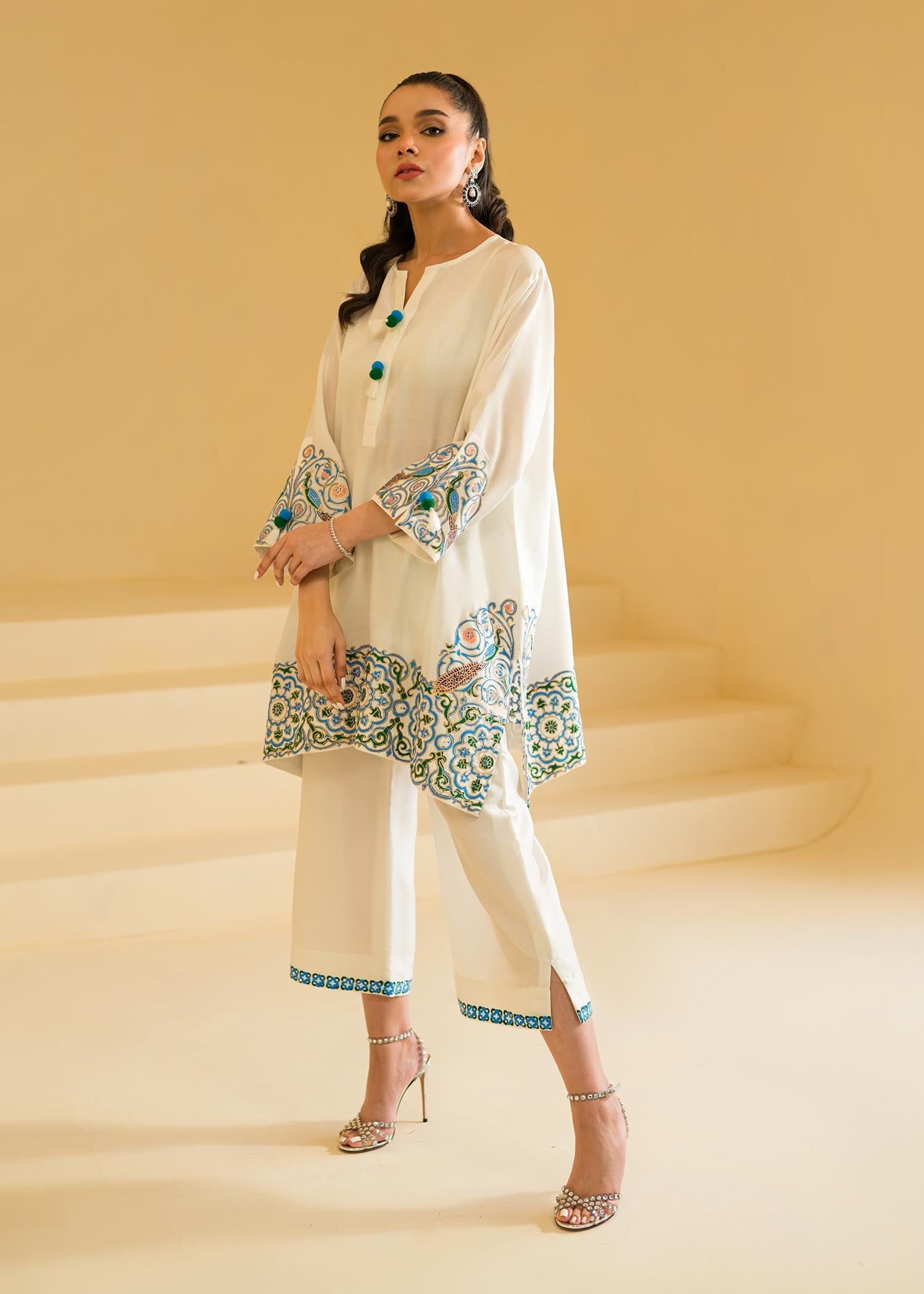 Sadaf Fawad Khan | Eid Pret 24 | Nia by Designer Sadaf Fawad Khan - House of Maryam - Pakistani Designer Ethnic Wear in {{ shop.shopifyCountryName }}