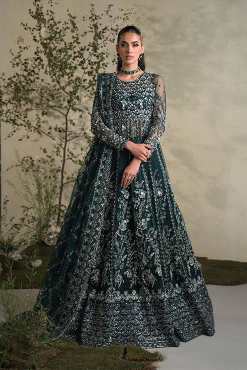 Saffron | Celeste Festive Edit 24 | Mehri -  Saffron Formal -  House of Maryam
