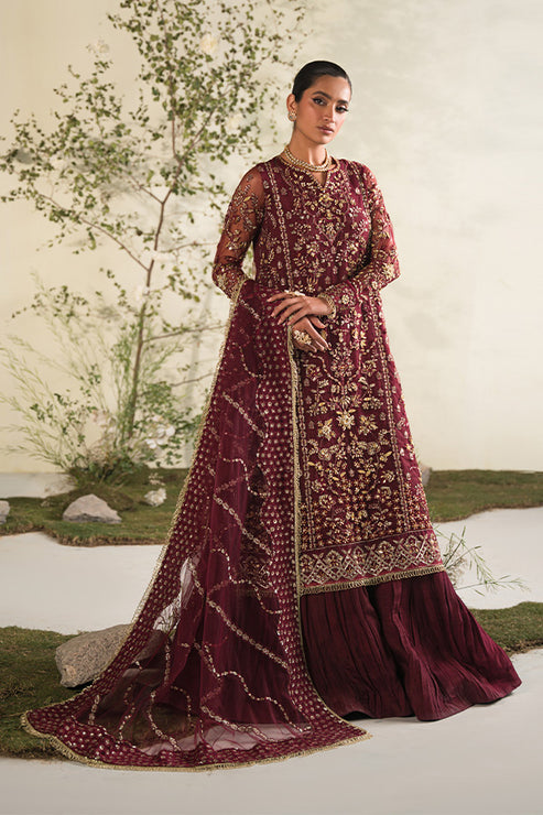 Saffron | Celeste Festive Edit 24 | Rosette -  Saffron Formal - Original Designer Dress - House of Maryam