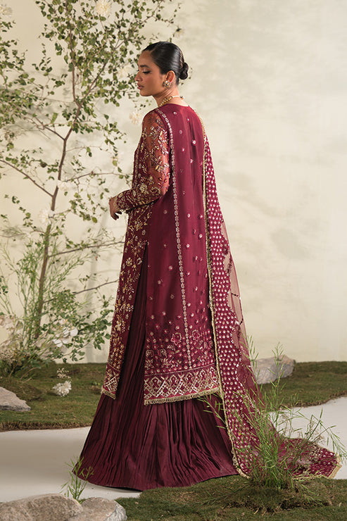 Saffron | Celeste Festive Edit 24 | Rosette -  Saffron Formal - Original Designer Dress - House of Maryam