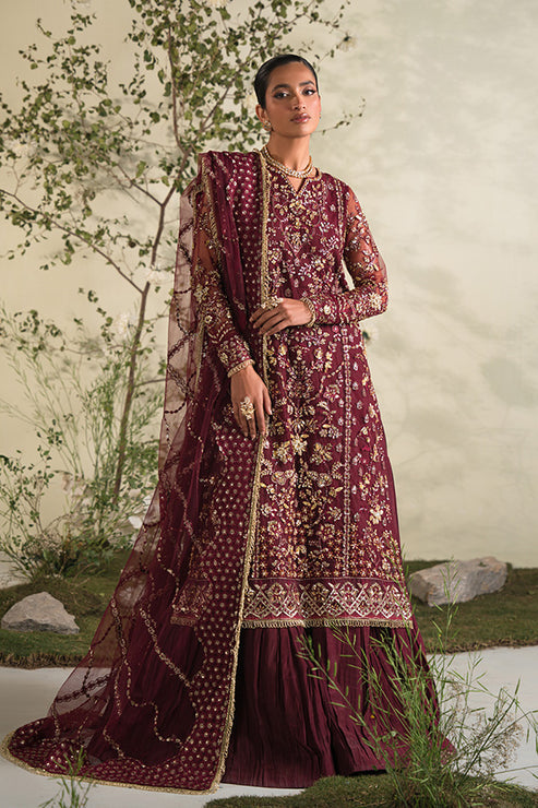 Saffron | Celeste Festive Edit 24 | Rosette -  Saffron Formal - Original Designer Dress - House of Maryam