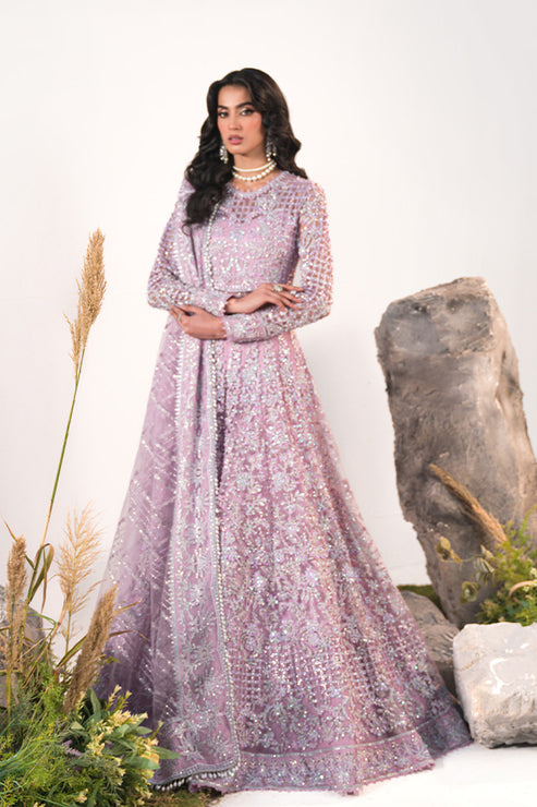 Saffron | Celeste Festive Edit 24 | Mahroo -  Saffron Formal -  House of Maryam