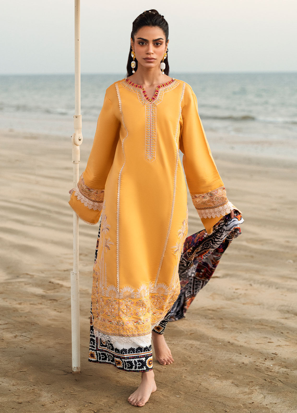 Sahane | Yaariyan Lawn Edit 25 | CT -20009 FEEHA - Yaariyan -  Sahane Ladies Clothes - Original Designer Dress - House of Maryam