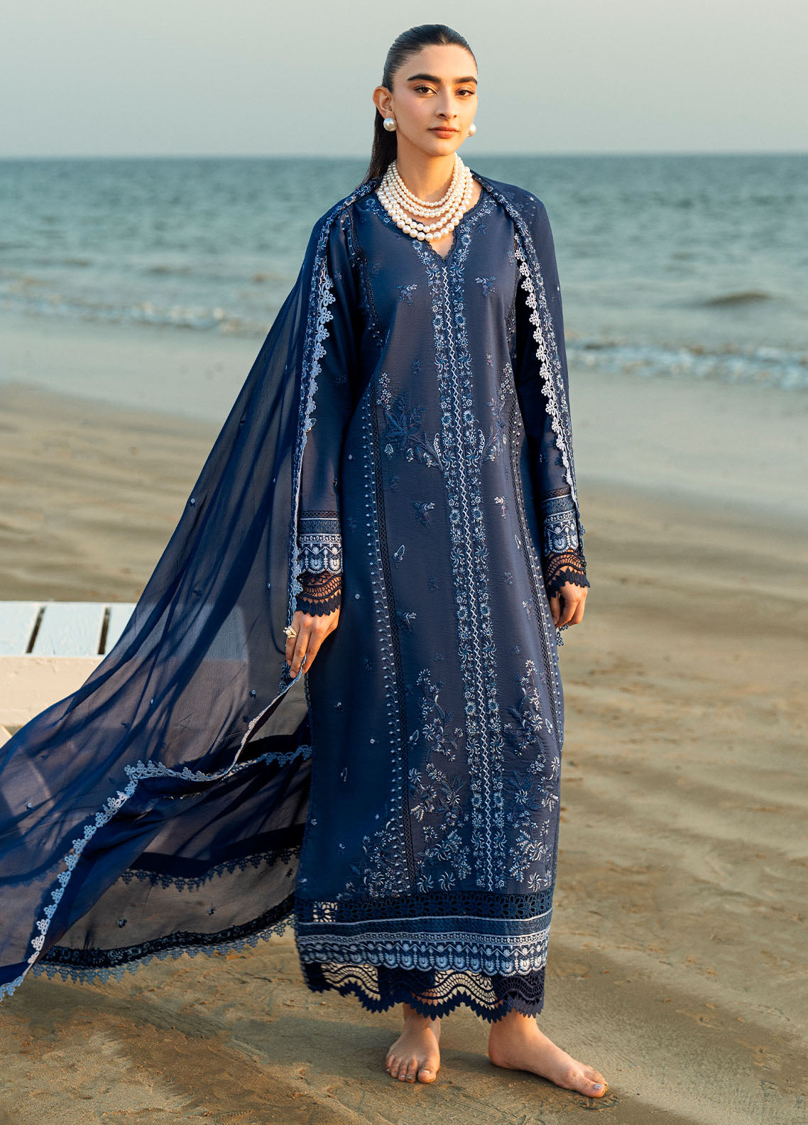 Sahane | Yaariyan Lawn Edit 25 | CT -20008 SEPAL - Yaariyan -  Sahane Ladies Clothes - Original Designer Dress - House of Maryam