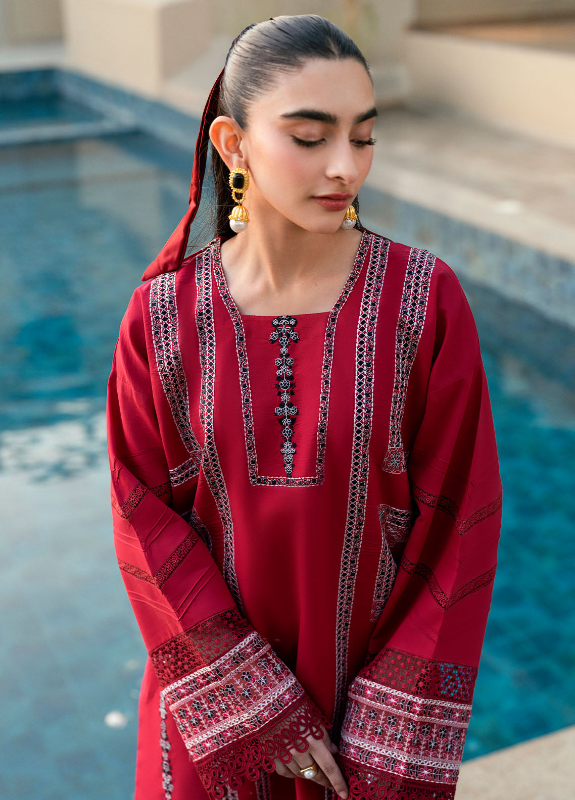 Sahane | Yaariyan Lawn Edit 25 | CT -20004 INA - Yaariyan -  Sahane Ladies Clothes - Original Designer Dress - House of Maryam