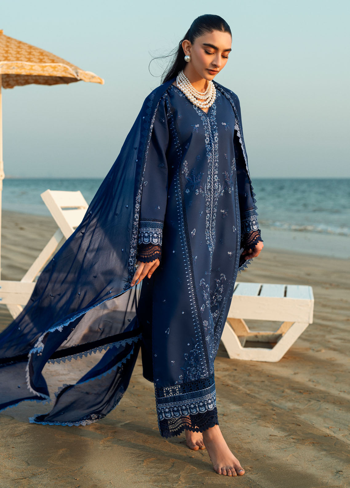 Sahane | Yaariyan Lawn Edit 25 | CT -20008 SEPAL - Yaariyan -  Sahane Ladies Clothes - Original Designer Dress - House of Maryam