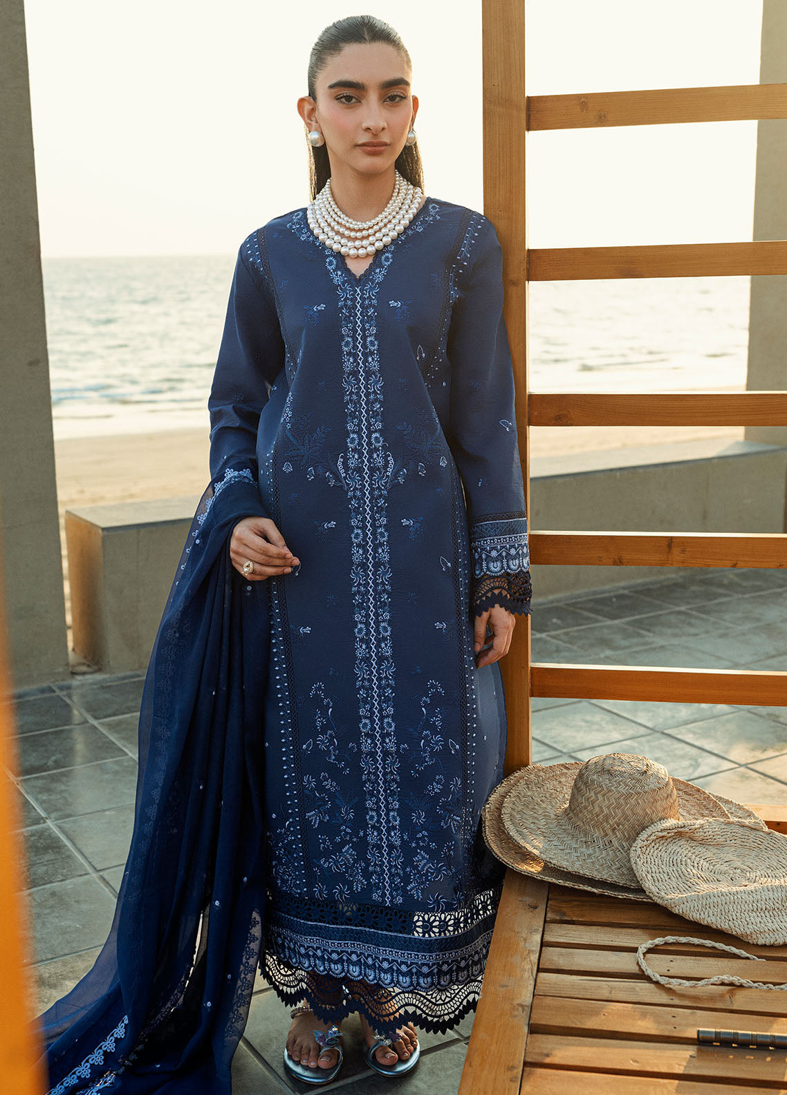 Sahane | Yaariyan Lawn Edit 25 | CT -20008 SEPAL - Yaariyan -  Sahane Ladies Clothes - Original Designer Dress - House of Maryam