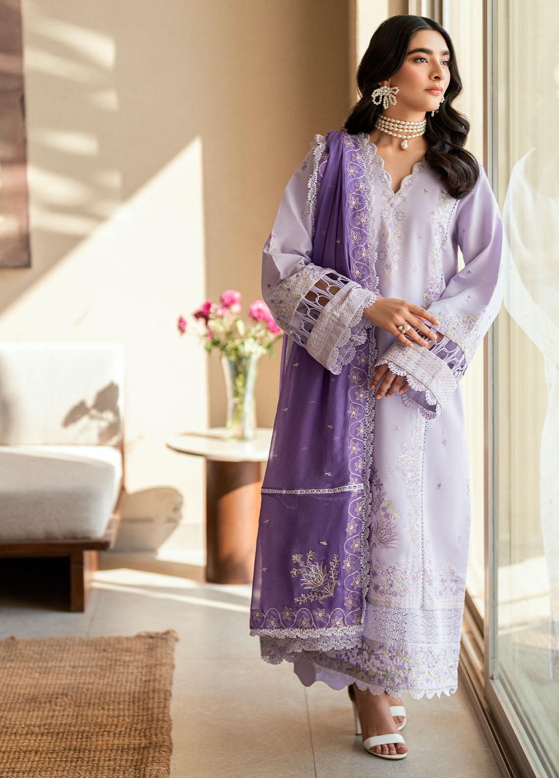 Sahane | Yaariyan Lawn Edit 25 | CT -20006 NATE - Yaariyan -  Sahane Ladies Clothes - Original Designer Dress - House of Maryam