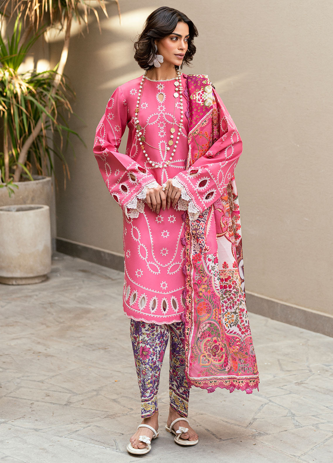 Sahane | Yaariyan Lawn Edit 25 | CT -20001 ZIRA - Yaariyan -  Sahane Ladies Clothes - Original Designer Dress - House of Maryam