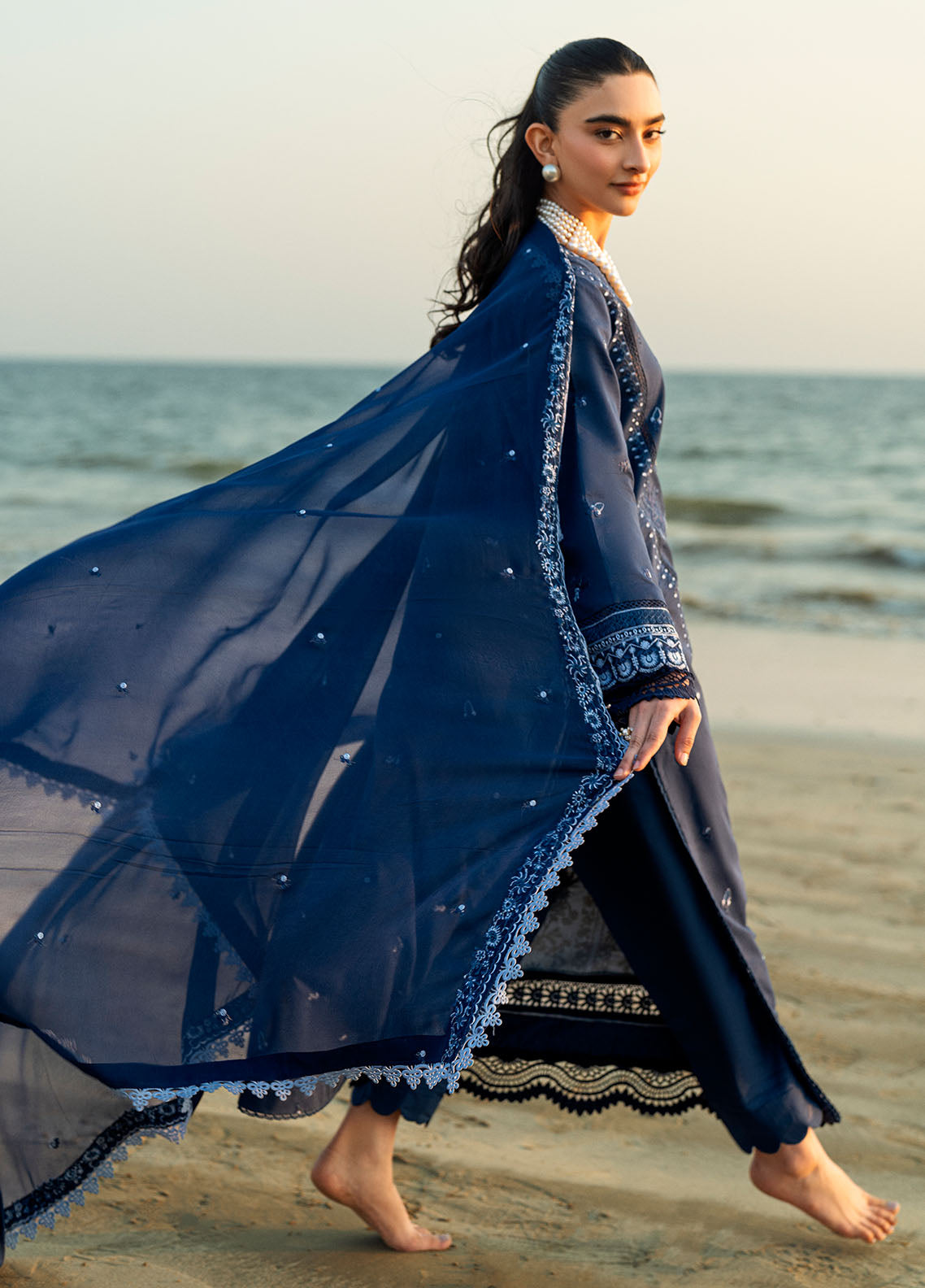 Sahane | Yaariyan Lawn Edit 25 | CT -20008 SEPAL - Yaariyan -  Sahane Ladies Clothes - Original Designer Dress - House of Maryam