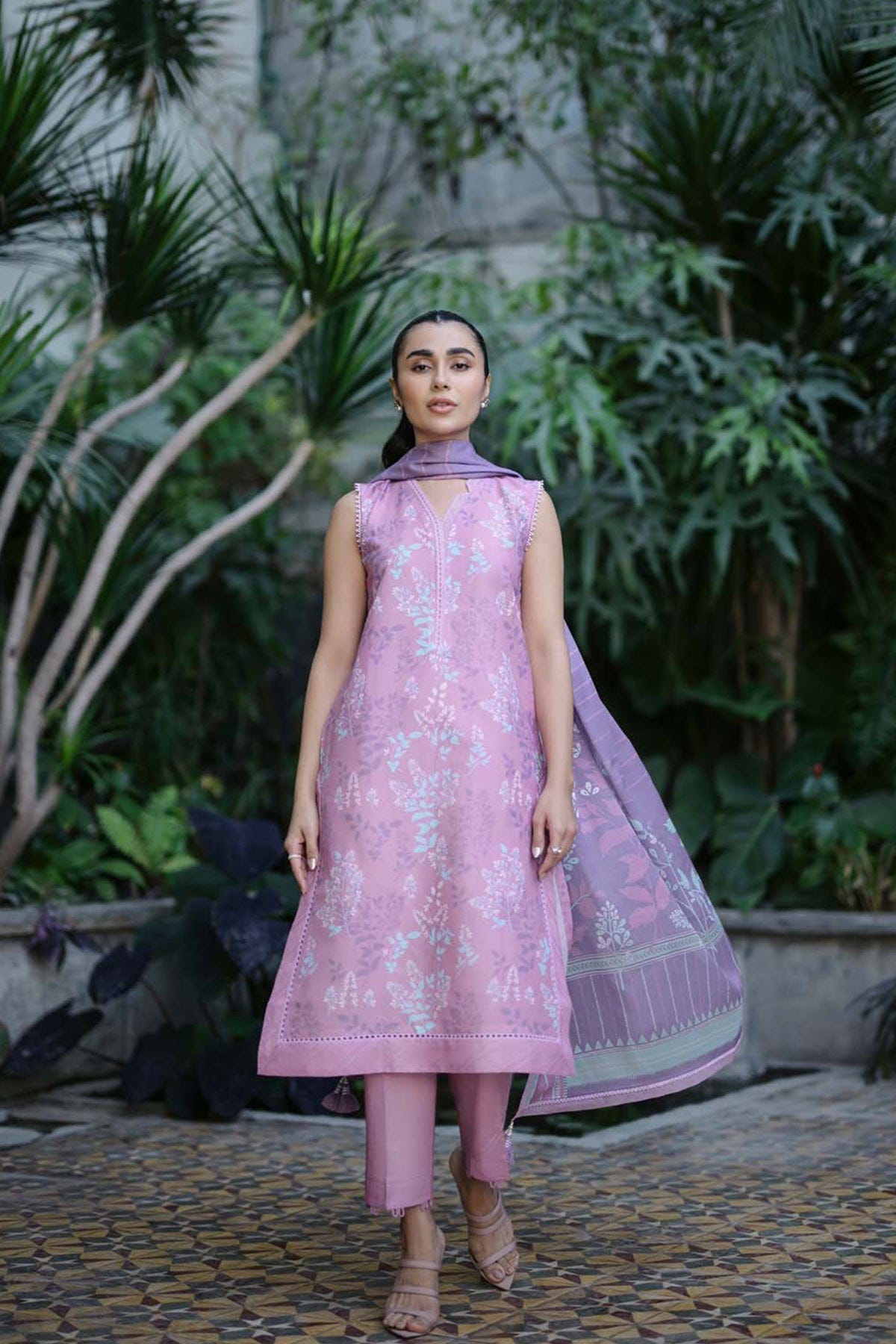 Sahar | Print Edit SS24 | P-07 -  Sahar Luxury - Original Designer Dress - House of Maryam