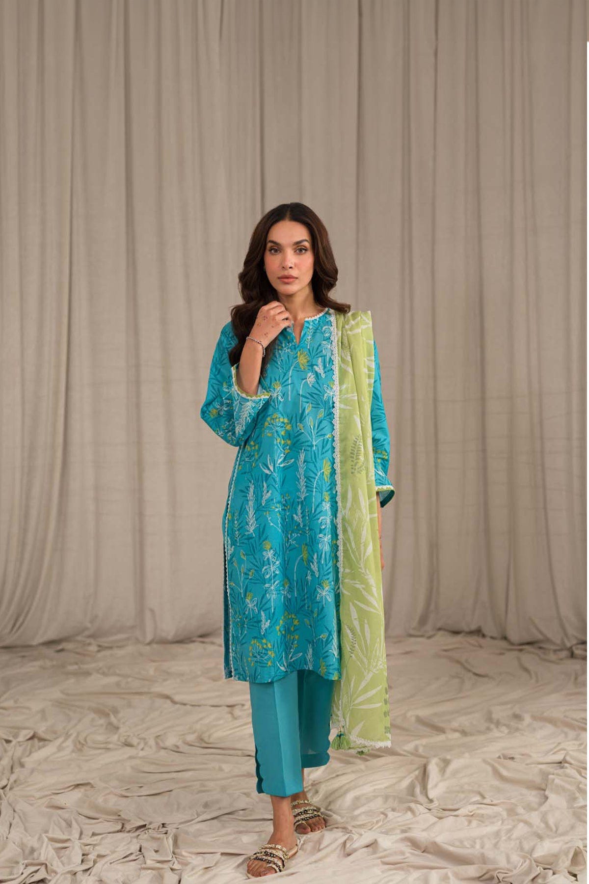 Sahar | Print Edit SS24 | P-09 -  Sahar Luxury - Original Designer Dress - House of Maryam
