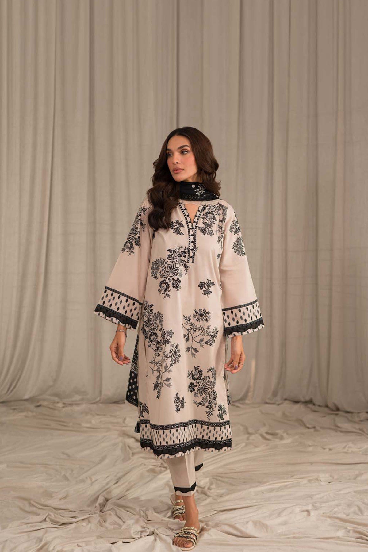 Sahar | Print Edit SS24 | P-11 -  Sahar Luxury - Original Designer Dress - House of Maryam