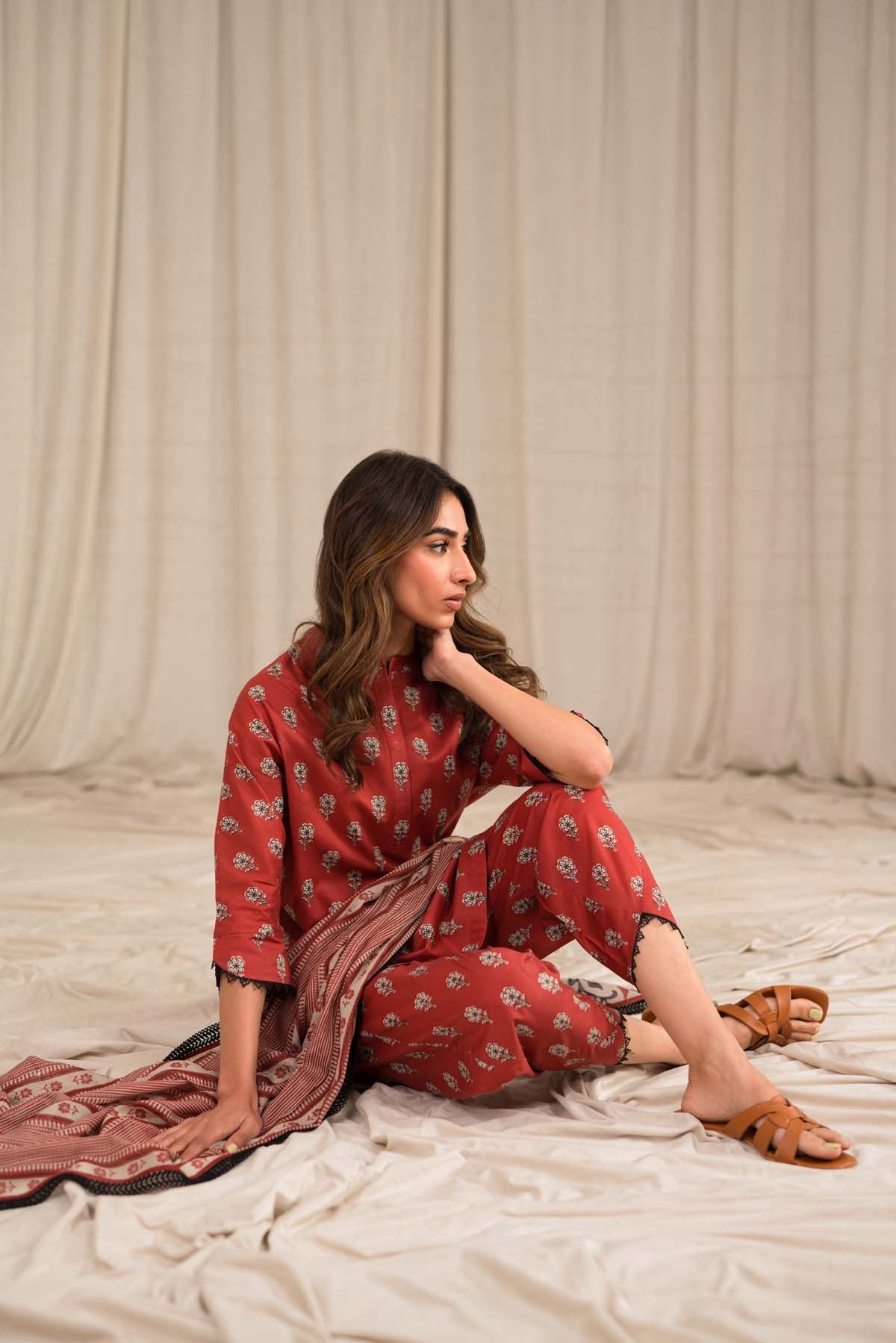 Sahar | Print Edit SS24 | P-01 -  Sahar Luxury - Original Designer Dress - House of Maryam